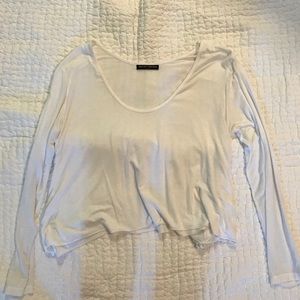 BRANDY MELVILLE WHITE LONG SLEEVE
